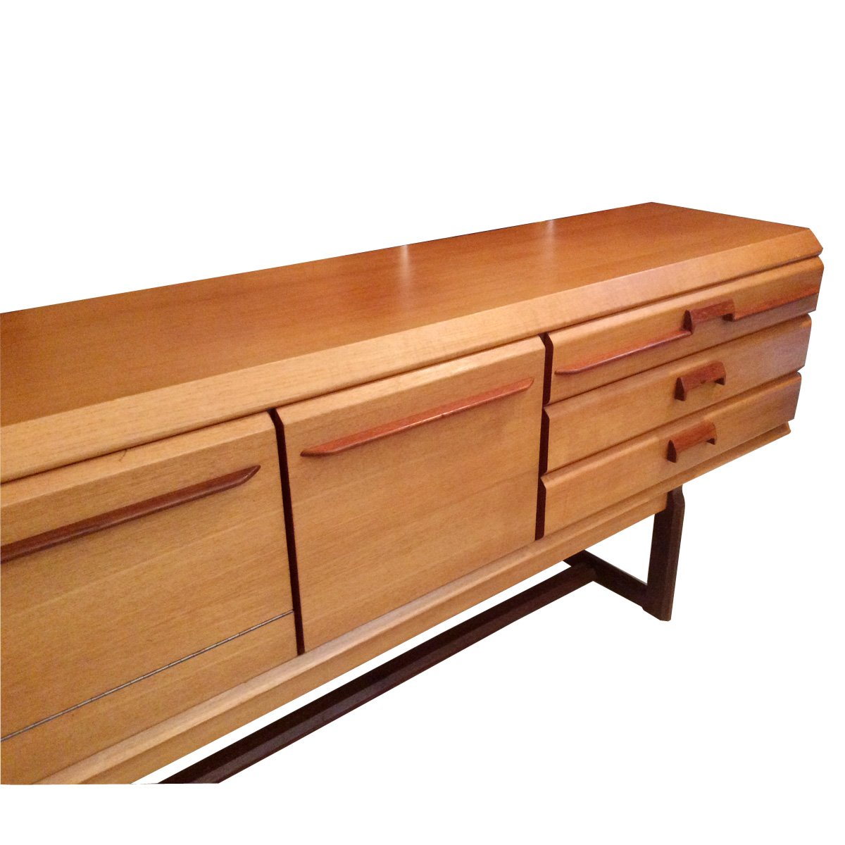 Langes sideboard aus dänemark, 1970 bei pamono kaufen