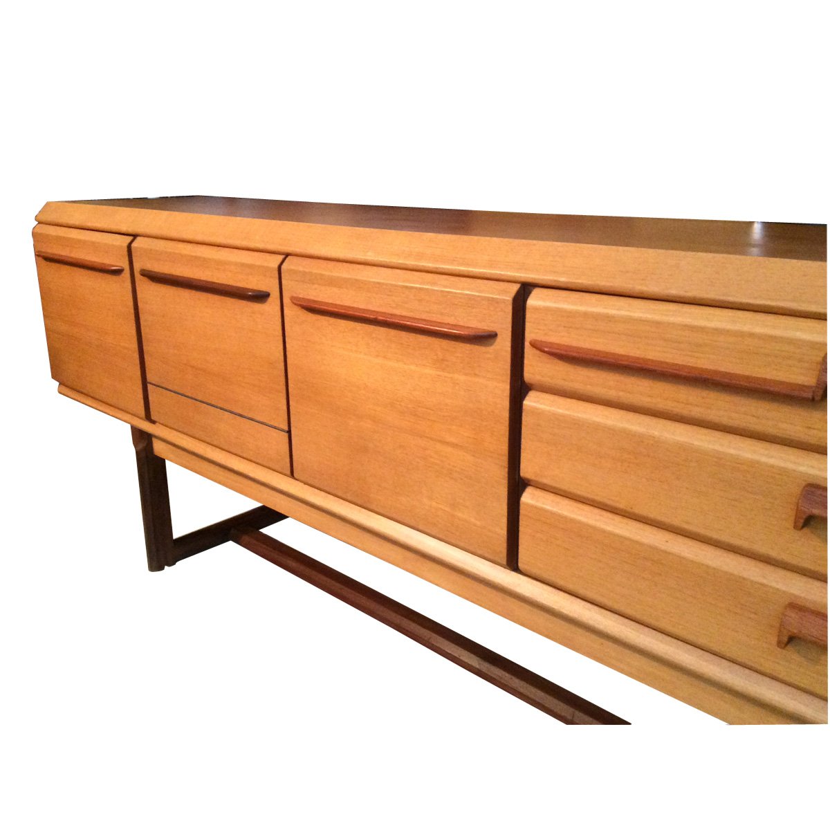 Langes sideboard aus dänemark, 1970 bei pamono kaufen