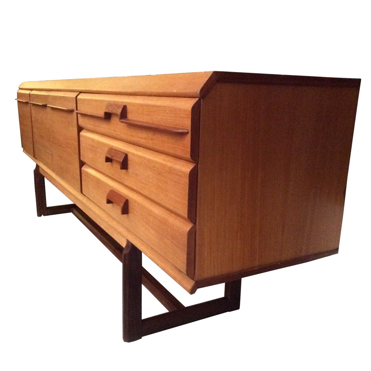 Langes sideboard aus dänemark, 1970 bei pamono kaufen
