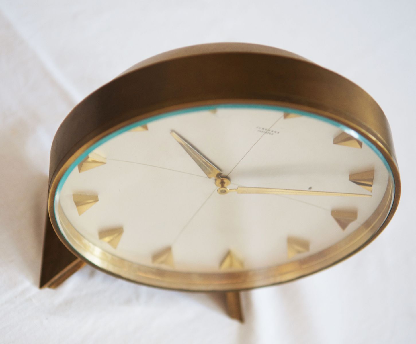 Vintage Desk Clock from Junghans Meister for sale at Pamono