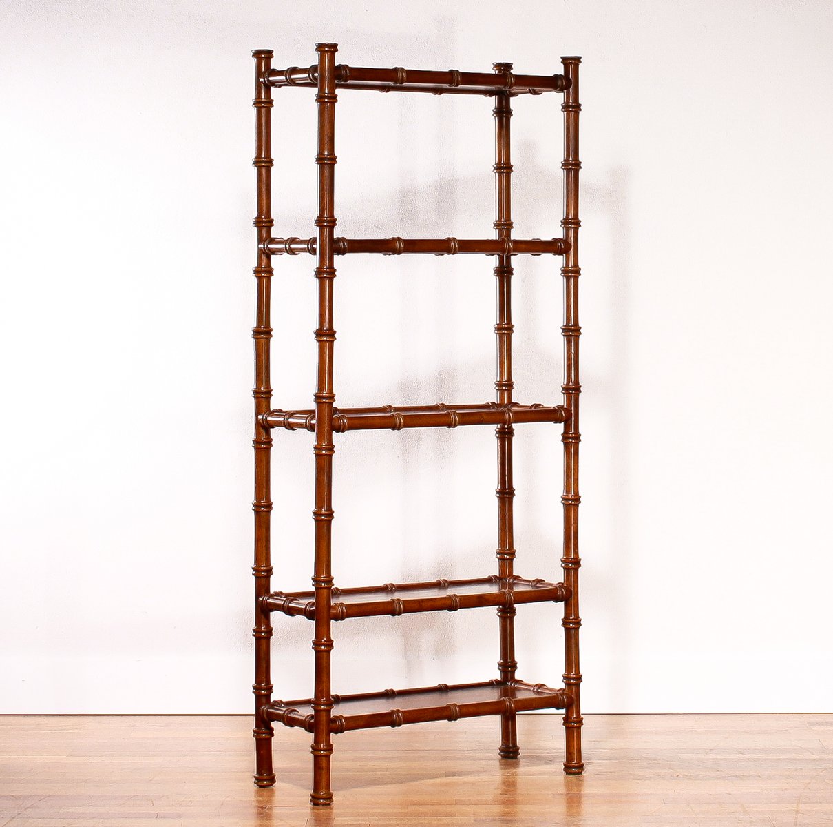 Vintage Faux Bamboo Bookcase For At Pamono Vintage Faux Bamboo Bookcase