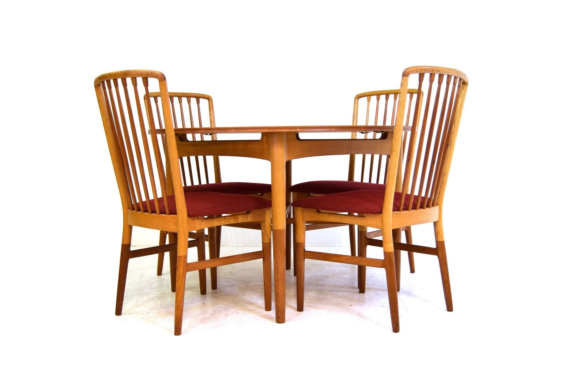 mid century danish dining set 1960s