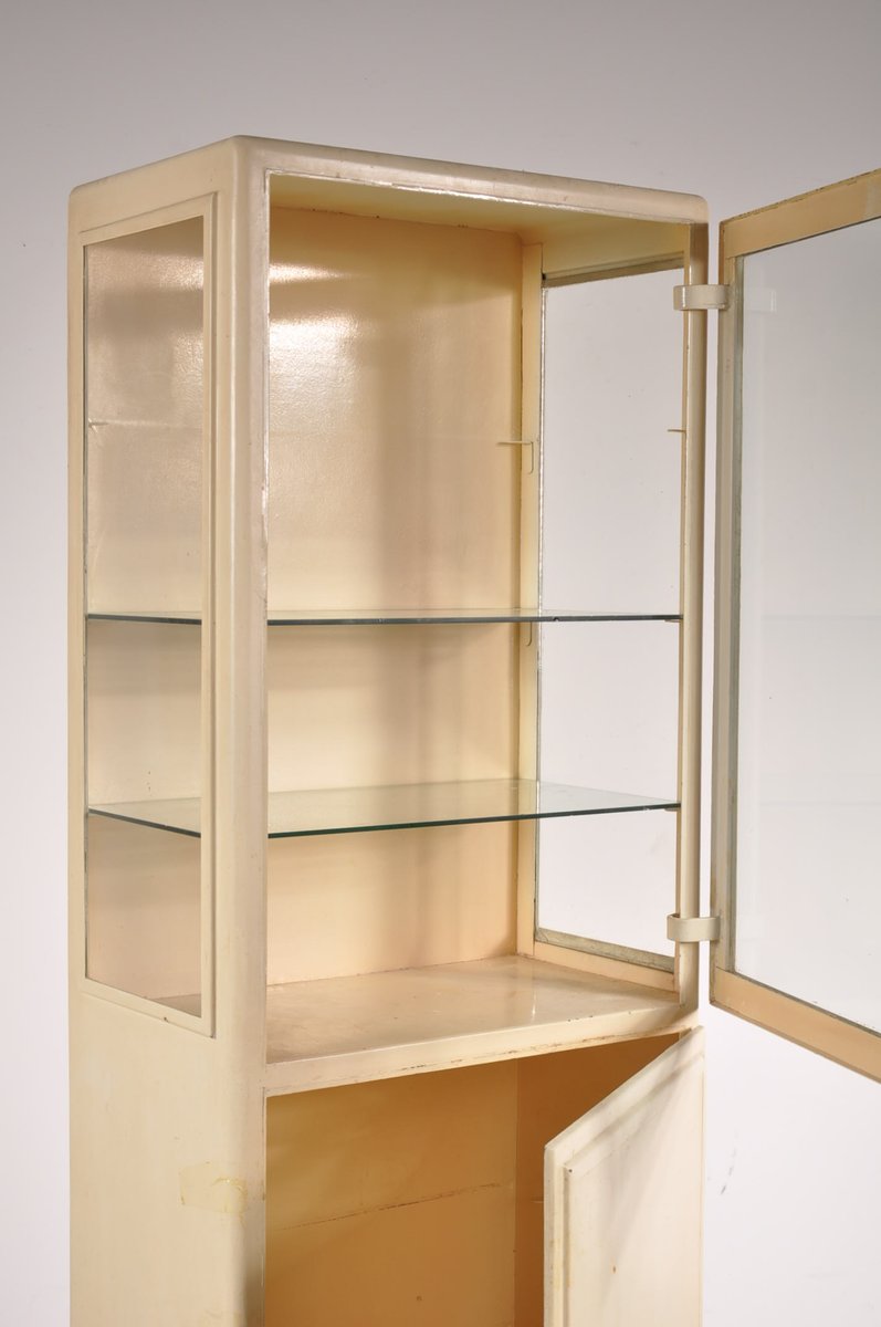 Mid Century White Medicine for sale at Pamono