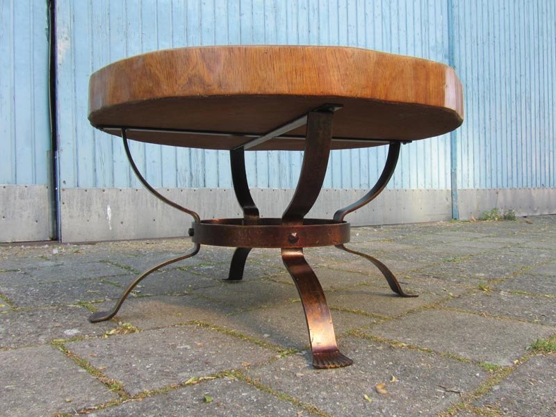 Vintage holzstamm couchtisch bei pamono kaufen Holzstämme als tisch