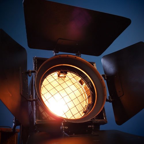 Vintage Tall Stage Light, 1960s for sale at Pamono