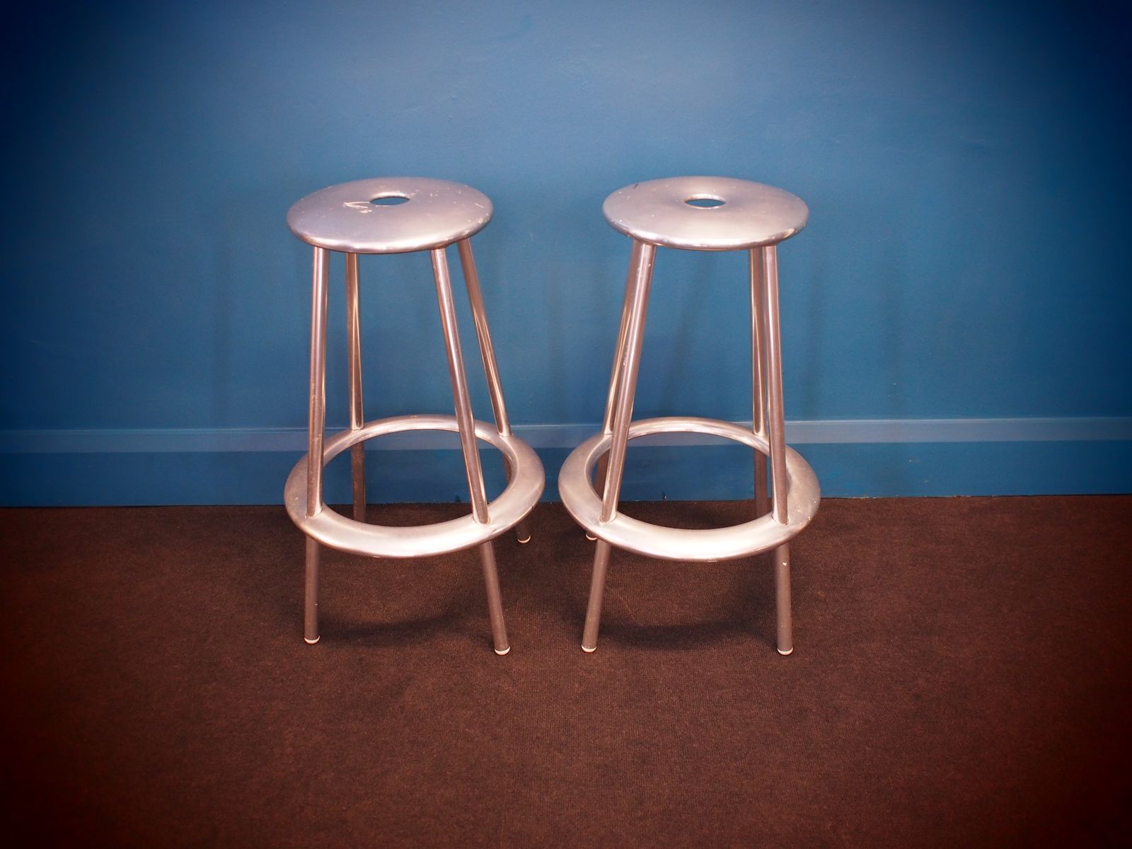 Luna A300 Bar Stools by Amos Marchant & Lyndon Anderson, Set of 2 for