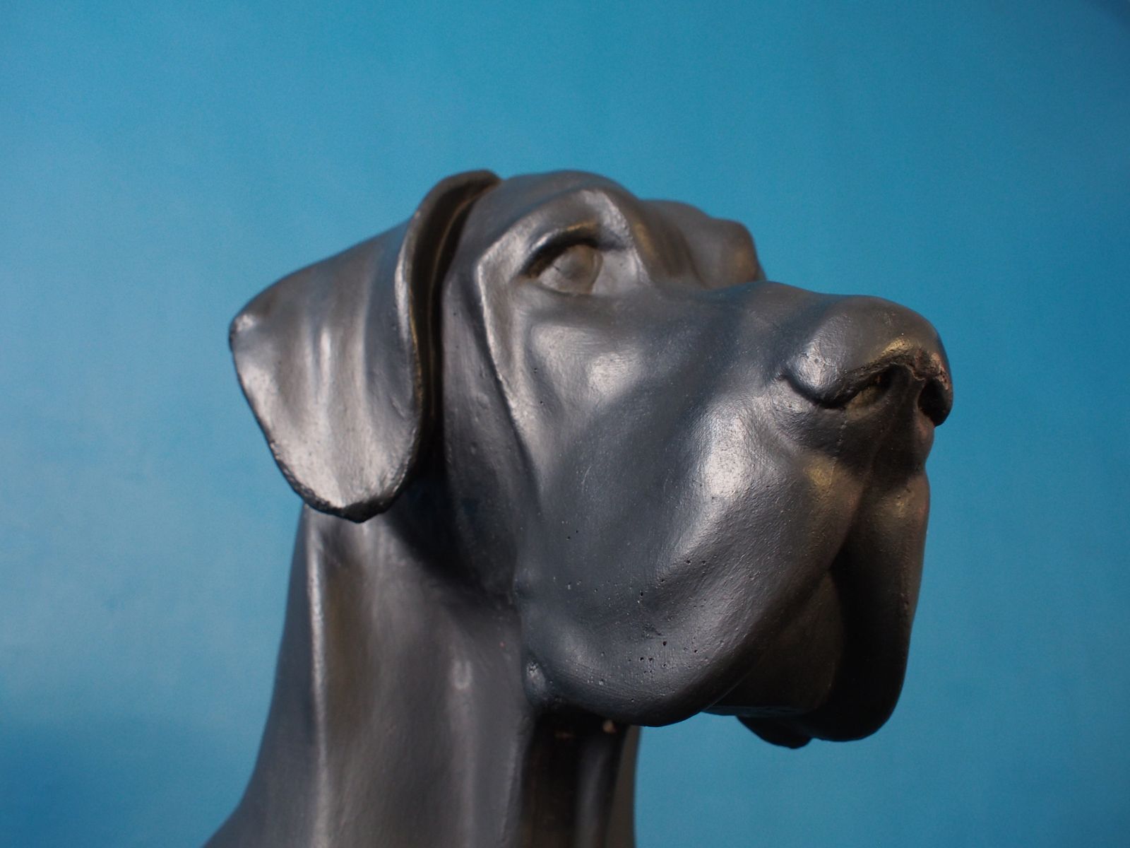 Vintage Life Size Great Dane Statues, Set of 2 for sale at Pamono