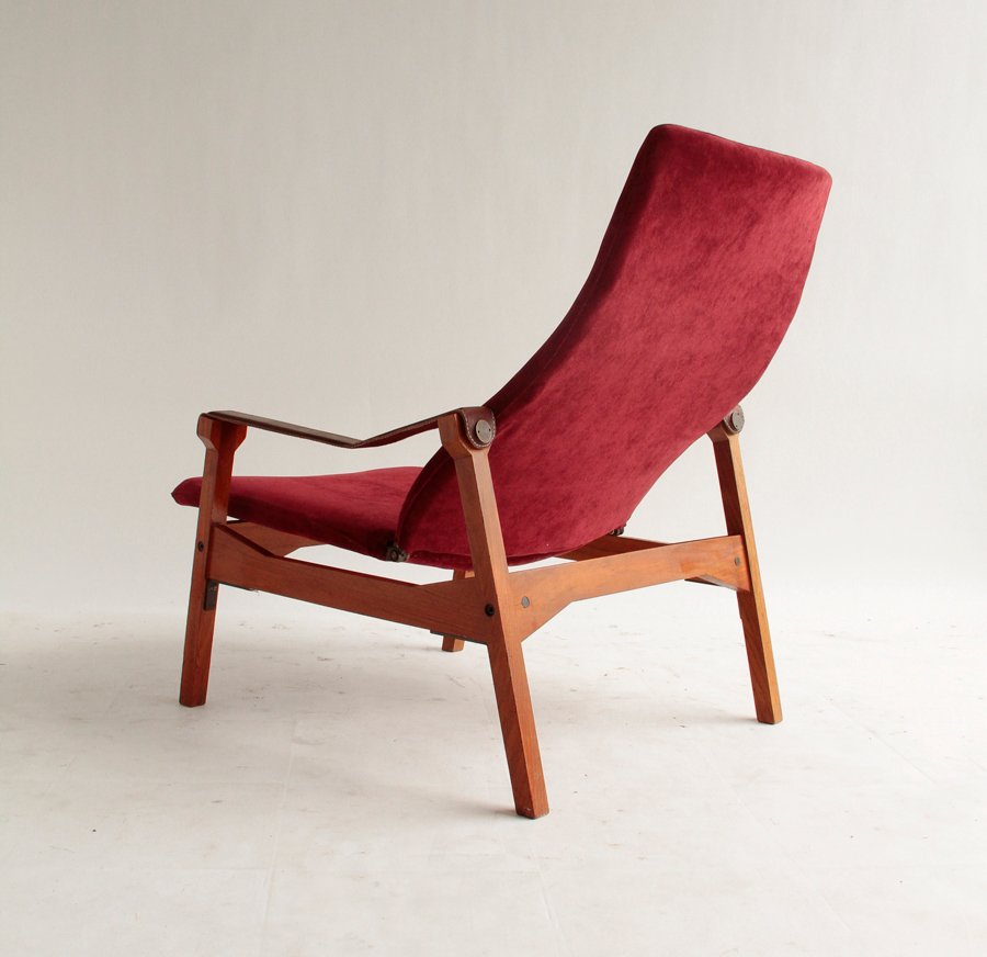 Vintage Swedish Armchair, 1960s for sale at Pamono
