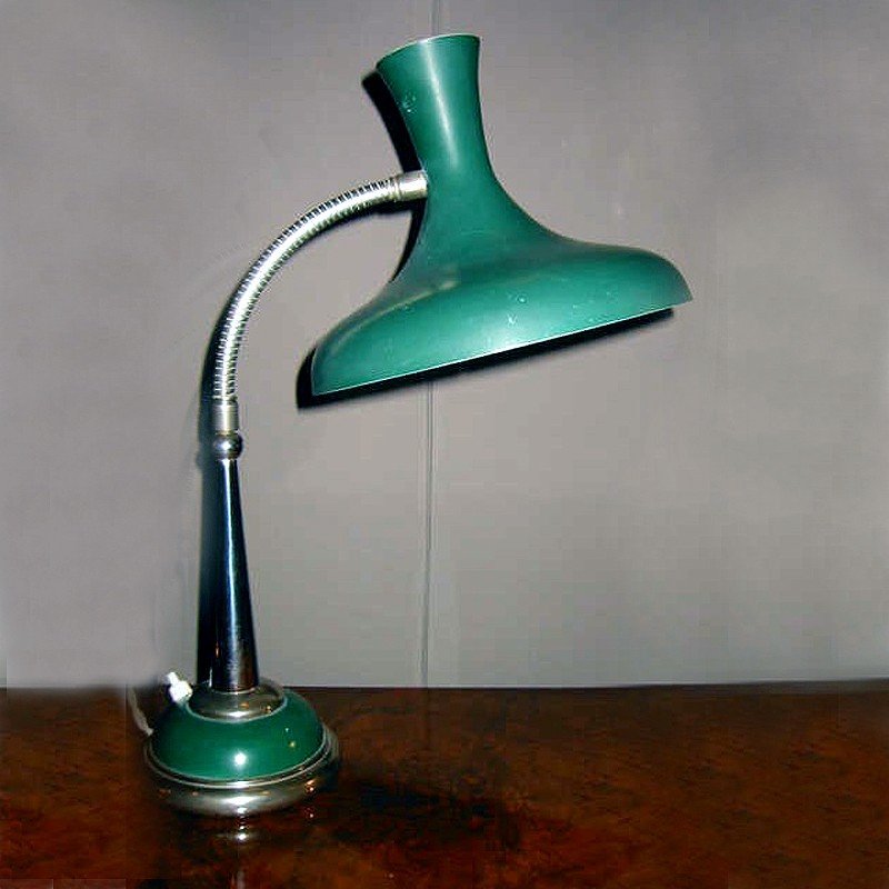 Vintage Green Desk Lamp 1950s For At Pamono Vintage Green Desk Lamp 1950s 8 866 00 Per Piece