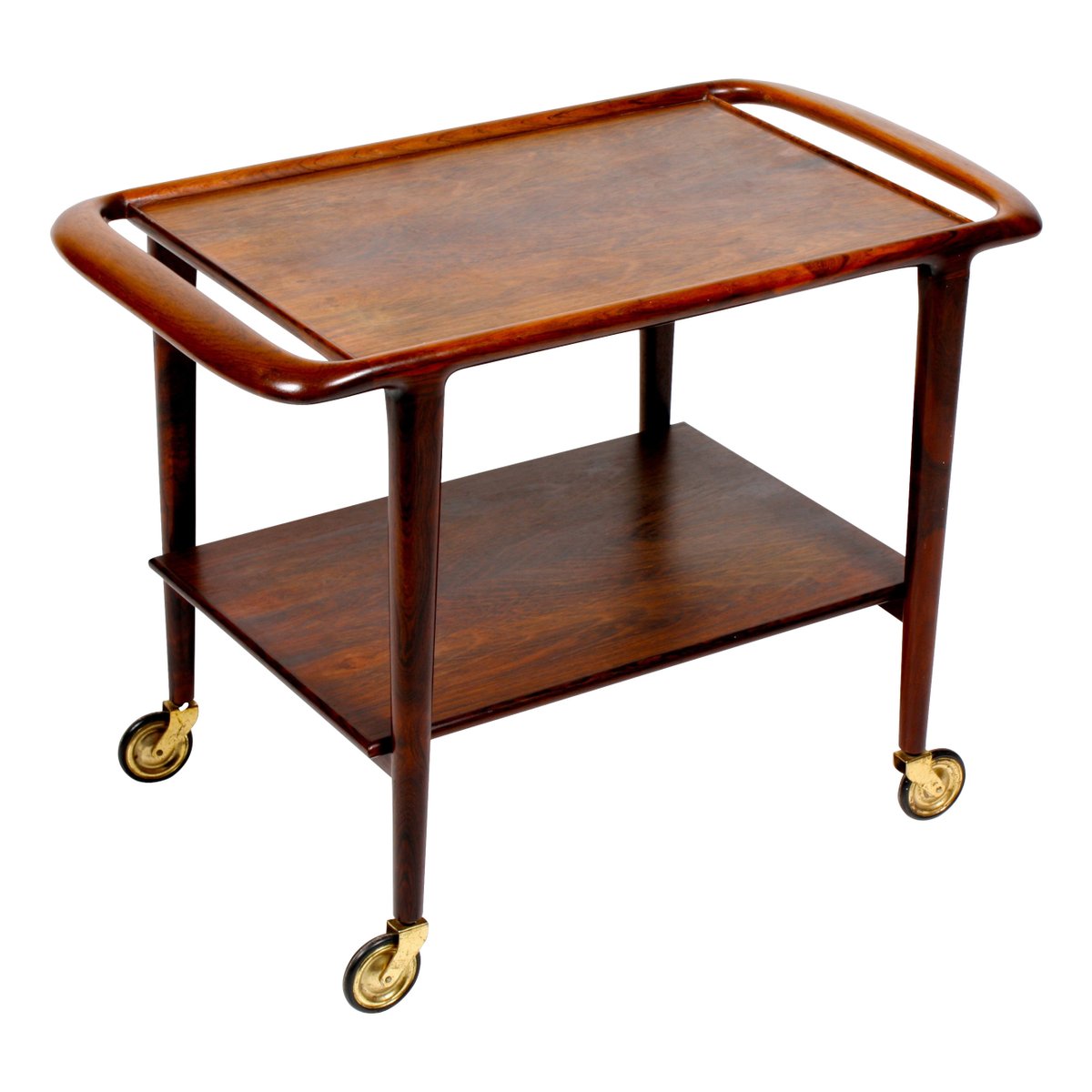 Tea Trolley by N.O. Møller, 1960s for sale at Pamono