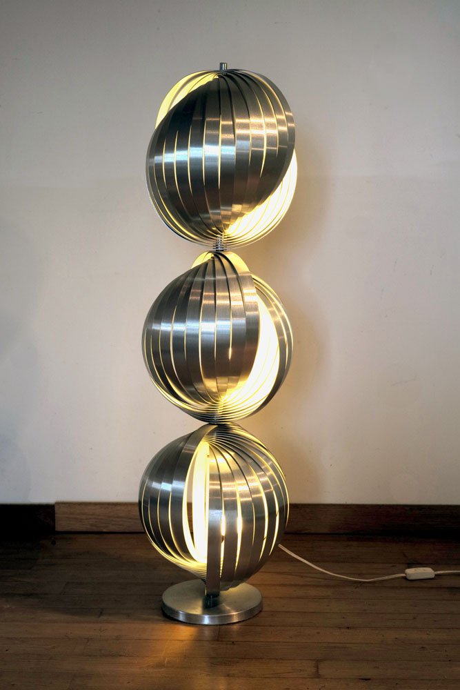 Vintage Floor Lamp by Henri Mathieu for Maison Mathieu, 1970s for sale