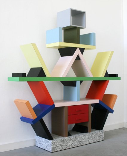 Carlton Bookcase By Ettore Sotts For Memphis Milano 1981 Carlton Bookcase By Ettore Sotts For Memphis Milano 1981 At Pamono