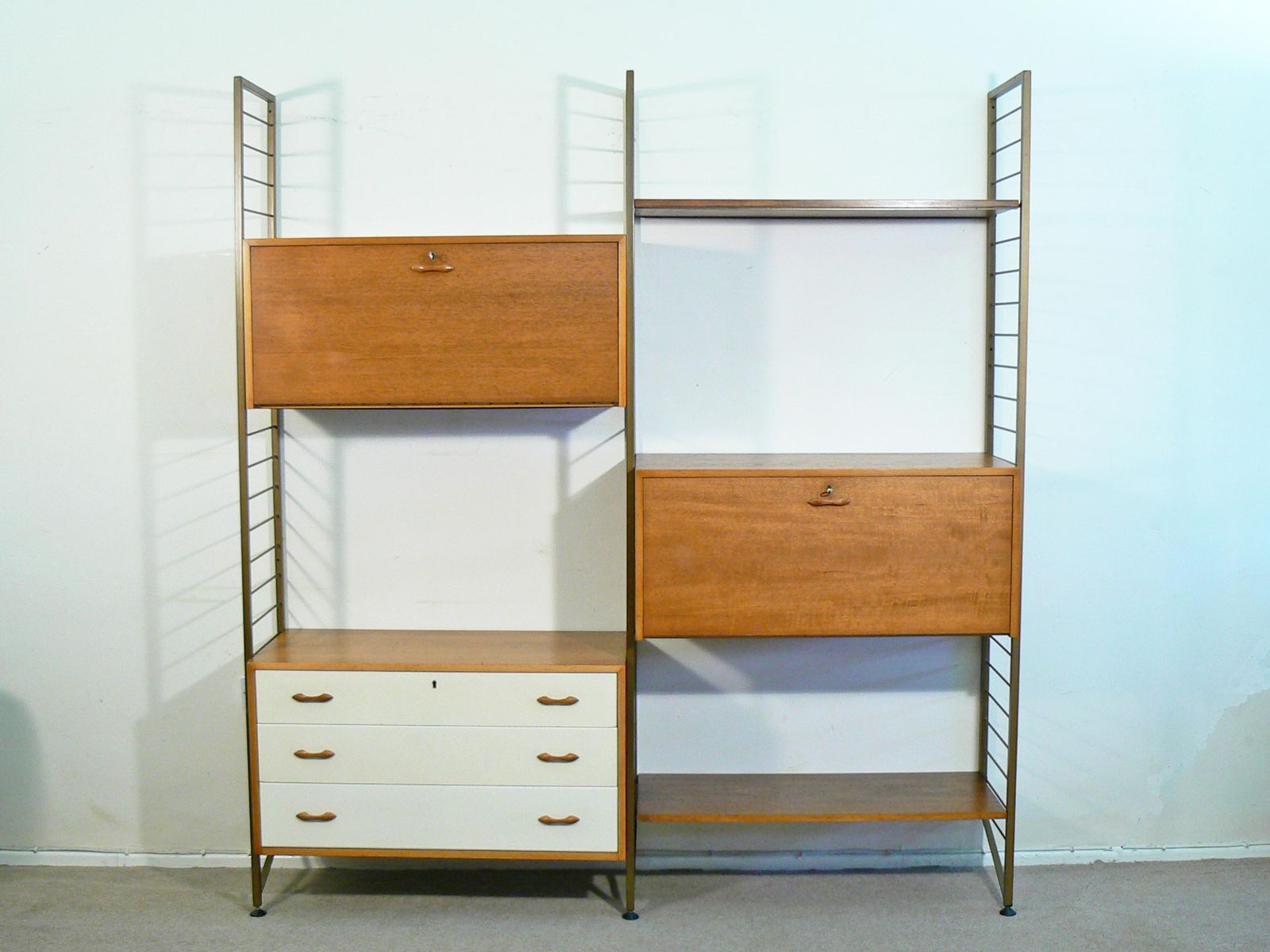 Mid Century Ladderax System by Robert Heal for Staples of Cricklewood