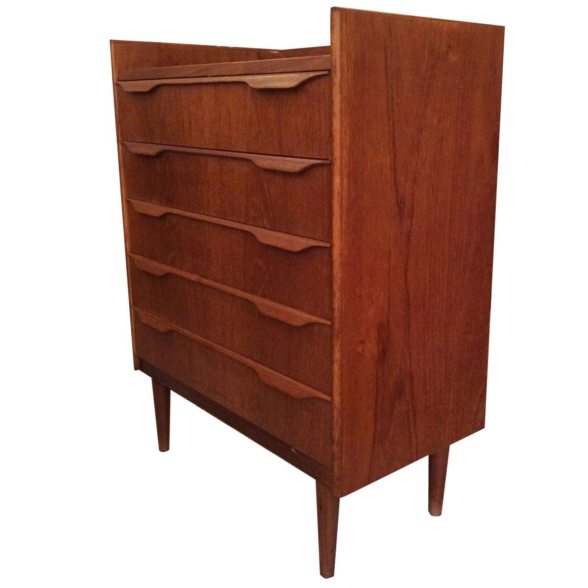 Vintage Teak Chest Of Drawers, 1960s for sale at Pamono
