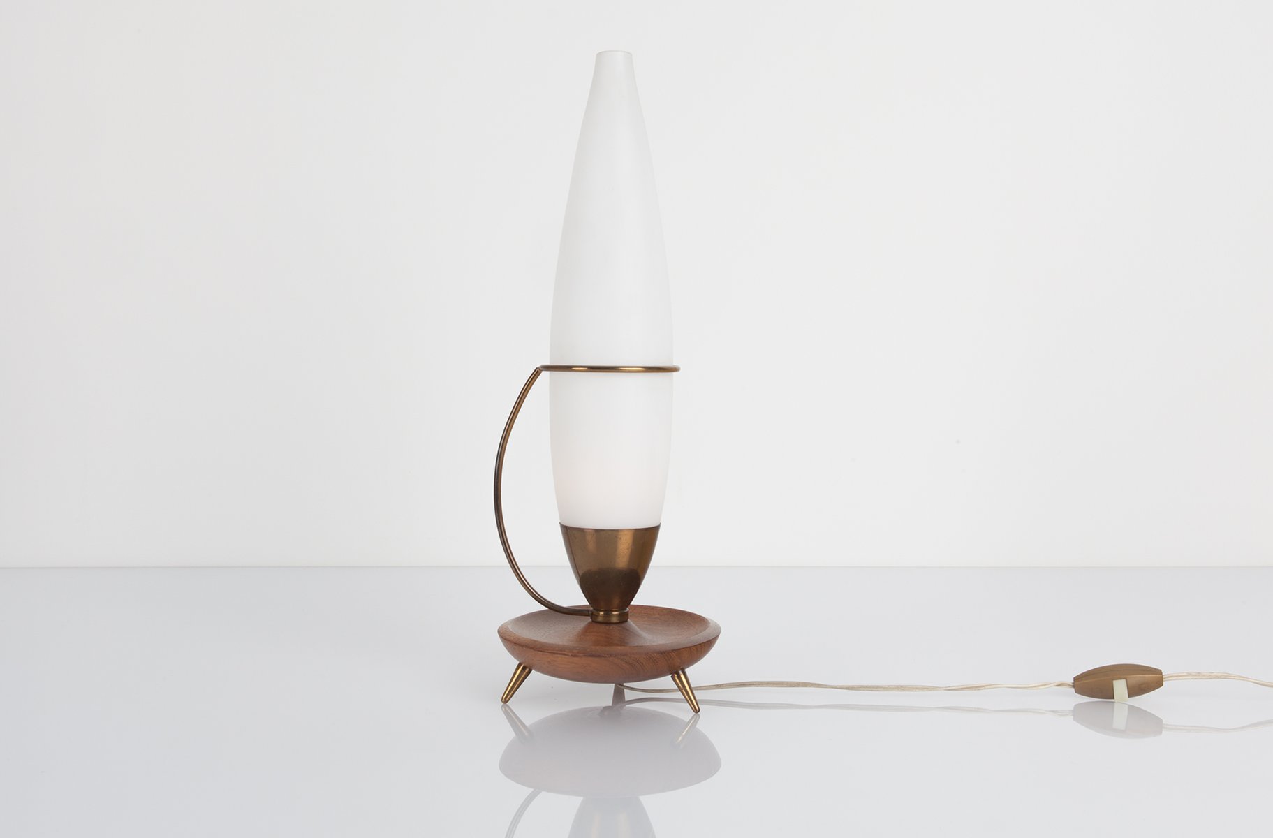 Danish CandleHolder Lamp, 1970s for sale at Pamono