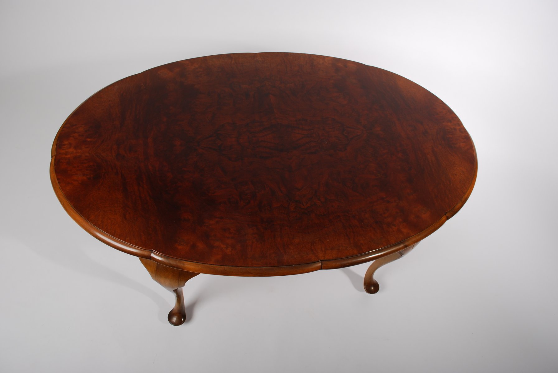 Antiker ovaler palisander couchtisch bei pamono kaufen