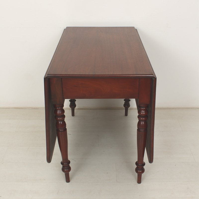 Antique Folding Dining Table, 1890s for sale at Pamono