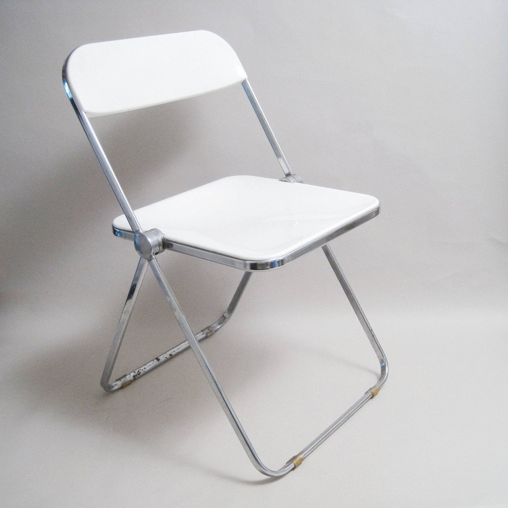 frame height 19 inch Castelli, Chair G. for Piretti Folding by 1969 Plia for