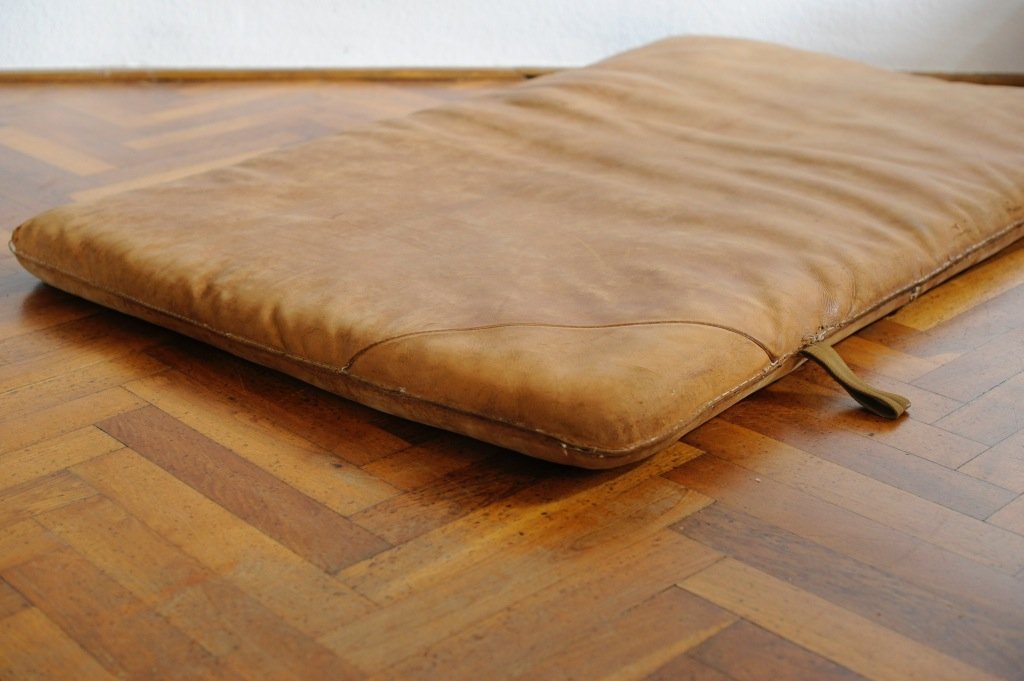 Vintage Leather Gym Mat for sale at Pamono