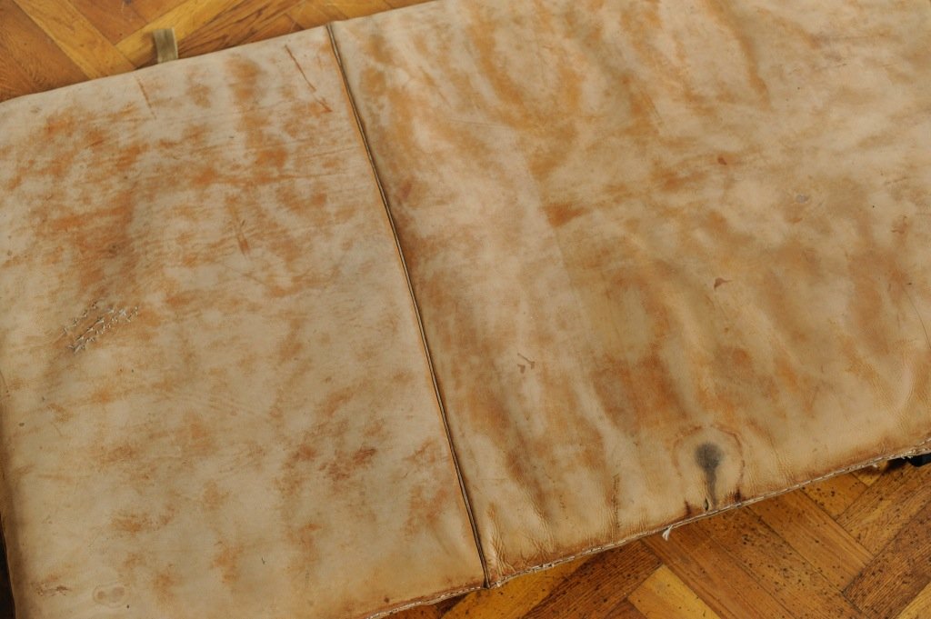 Vintage Leather Gym Mat for sale at Pamono