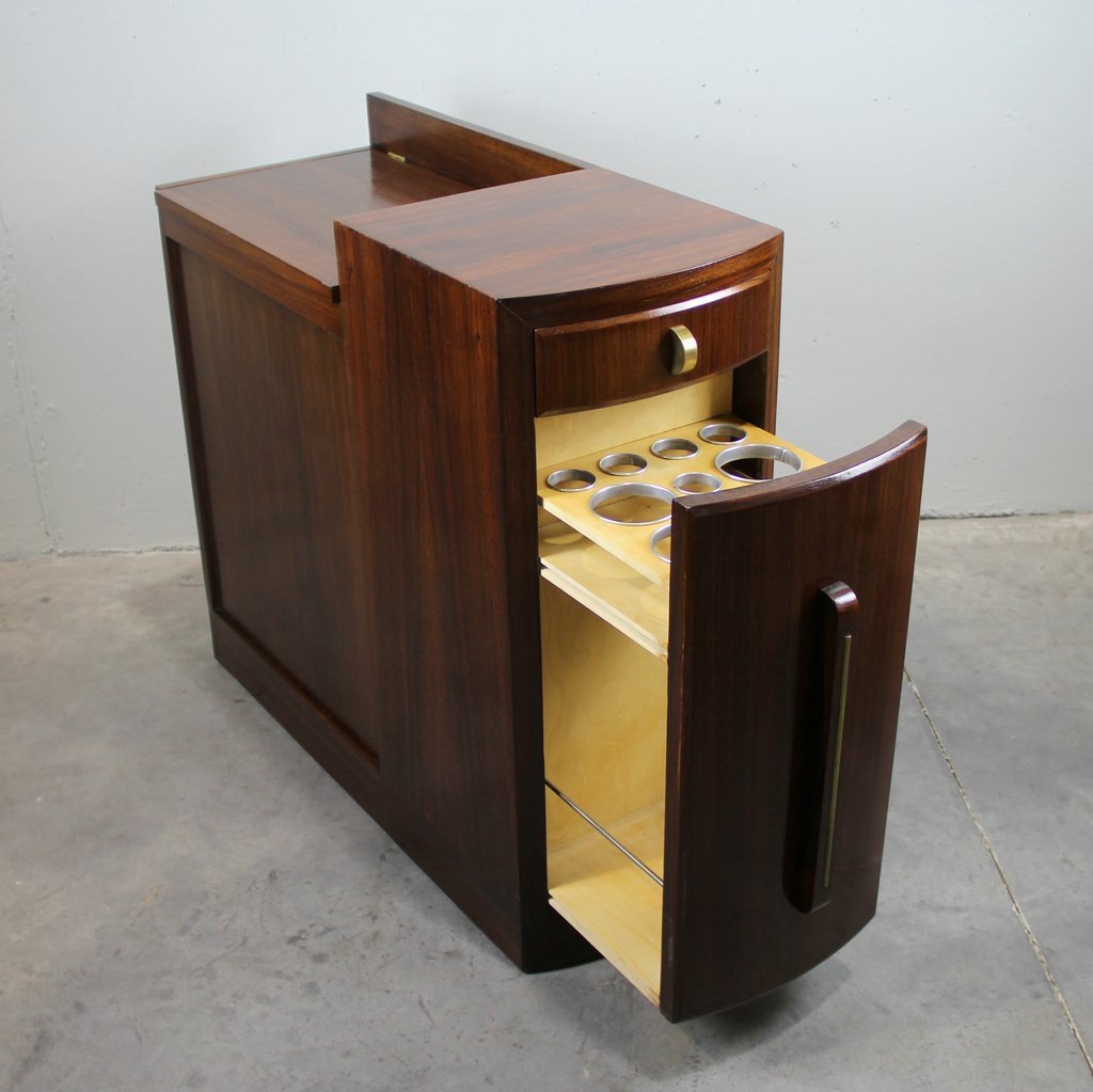 French Vintage Art Deco Bar for sale at Pamono