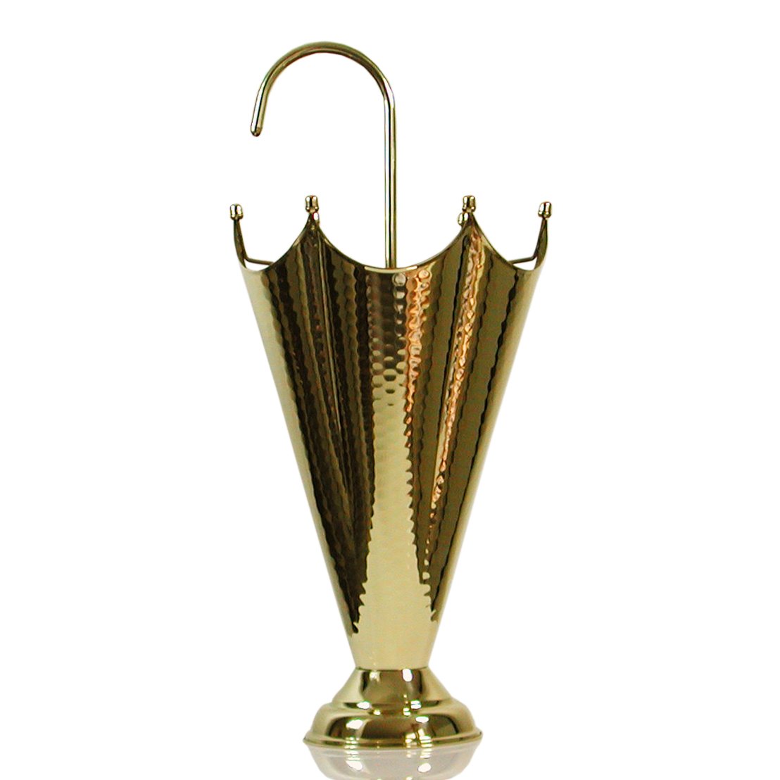 French Brass Umbrella Stand, 1950s for sale at Pamono