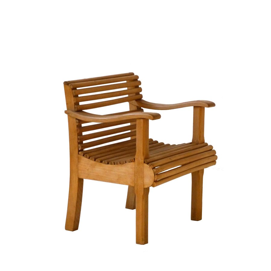 Vintage kinderstuhl für den garten bei pamono kaufen