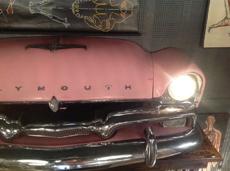 Vintage Car Wall Hanging, 1950s for sale at Pamono