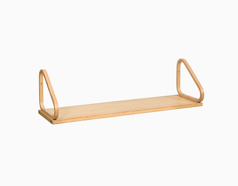 Model 112b Wall Shelves by Alvar Aalto for Artek, Set of 4 for sale at