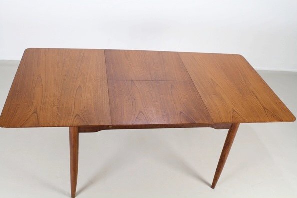 Dänischer Teak Esszimmertisch, 1965 bei Pamono kaufen