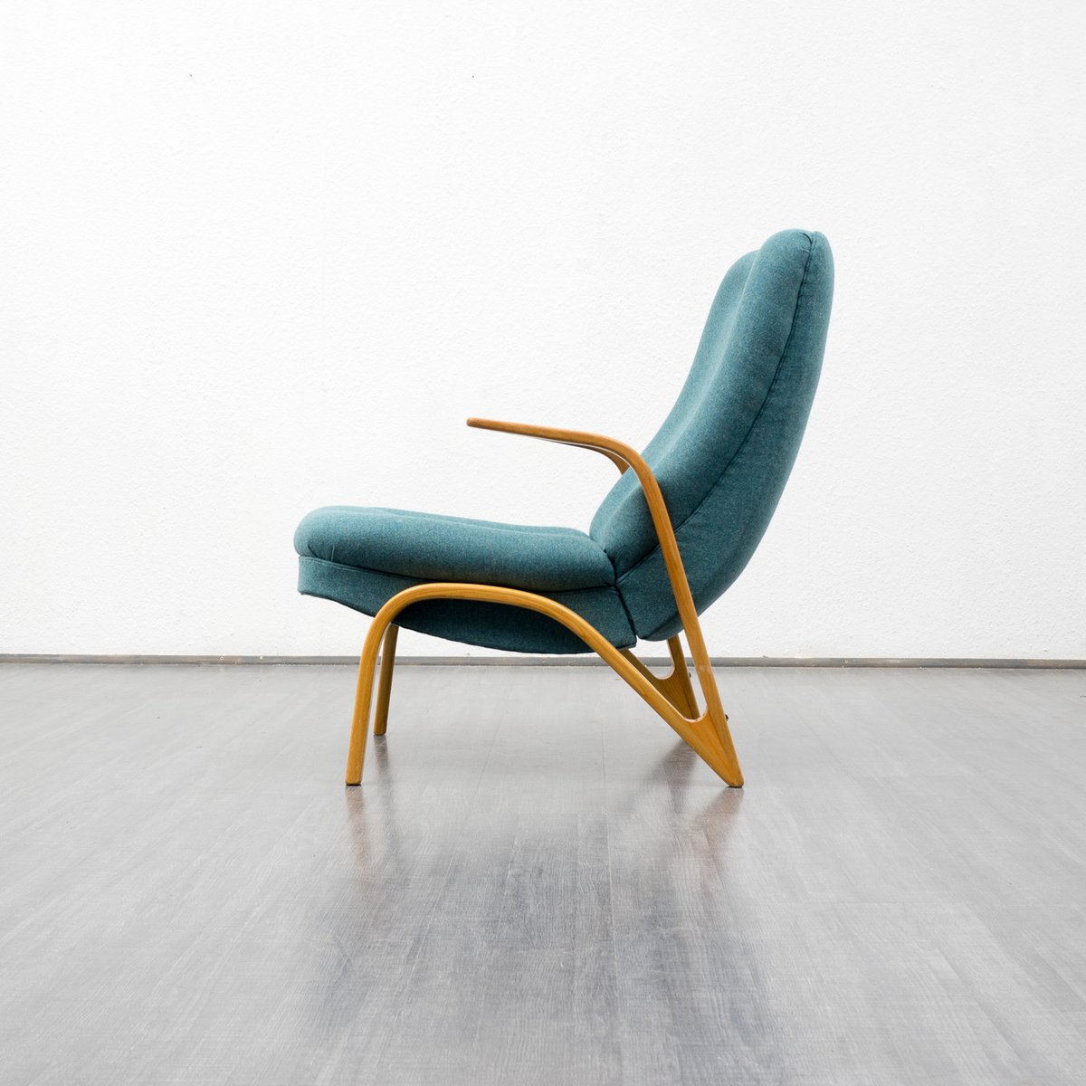 Armchair by Paul Bode for Deutsche Federholzgesellschaft, 1955 for sale