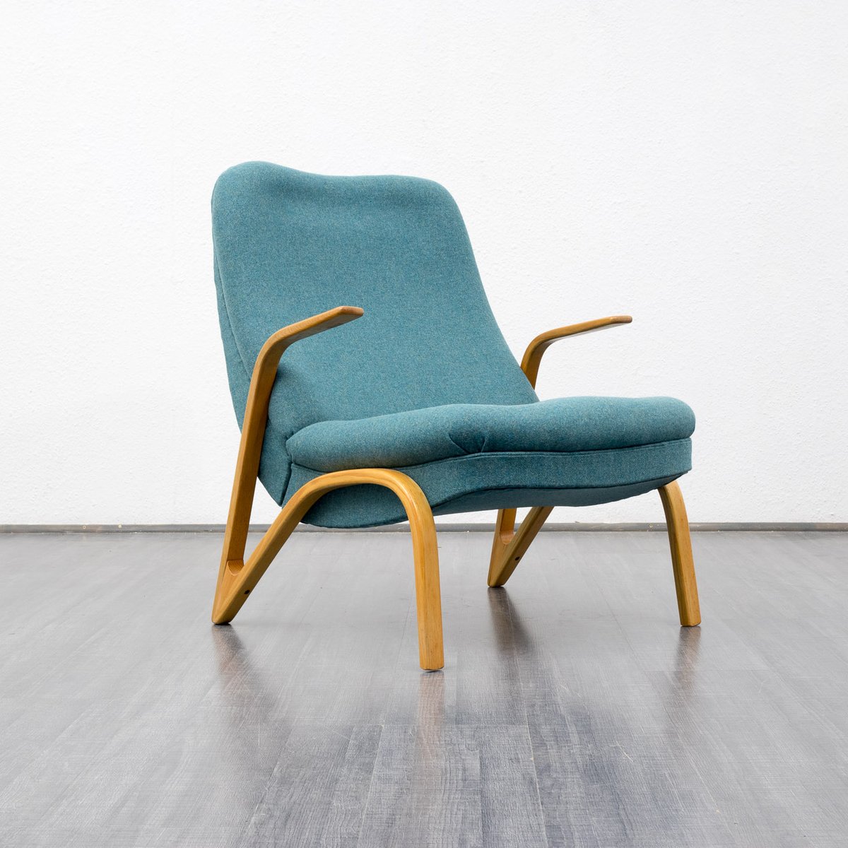 Armchair by Paul Bode for Deutsche Federholzgesellschaft, 1955 for sale ...