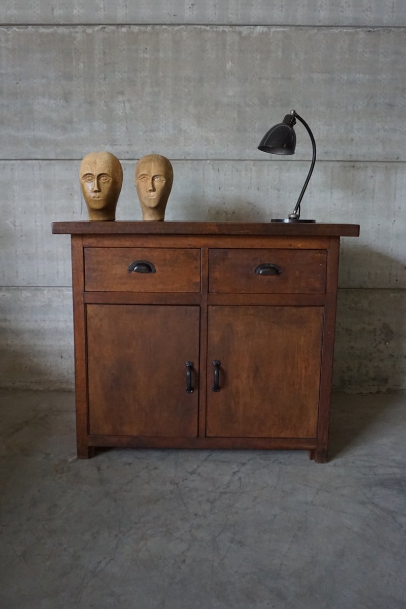 Vintage Wooden Cabinet 50